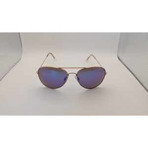 Gold Colored Aviator Style Sunglasses